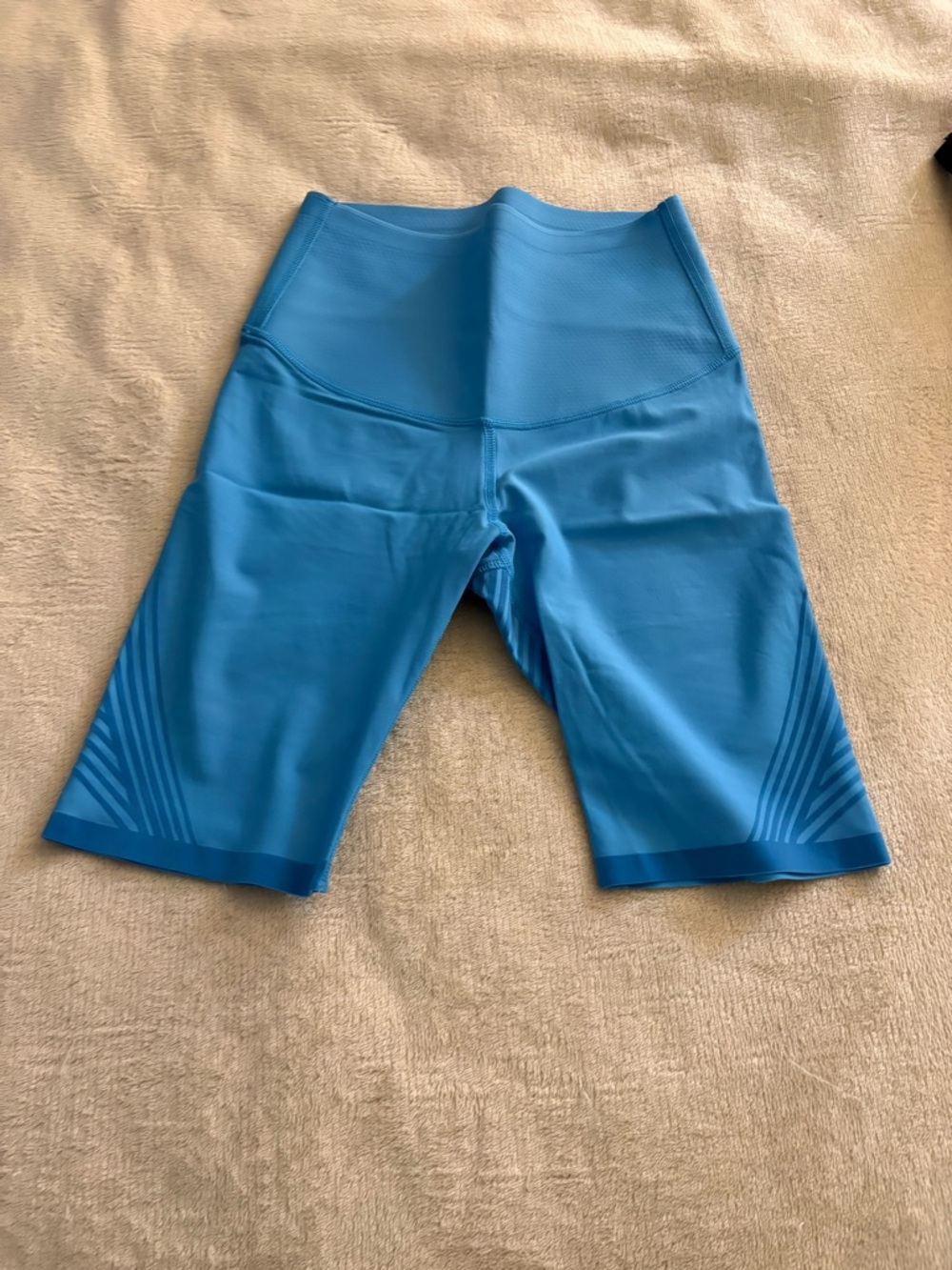 Women’s High-Waist Bike Shorts - Blue